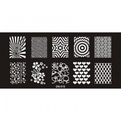 Matrita Stampila unghii #DN015